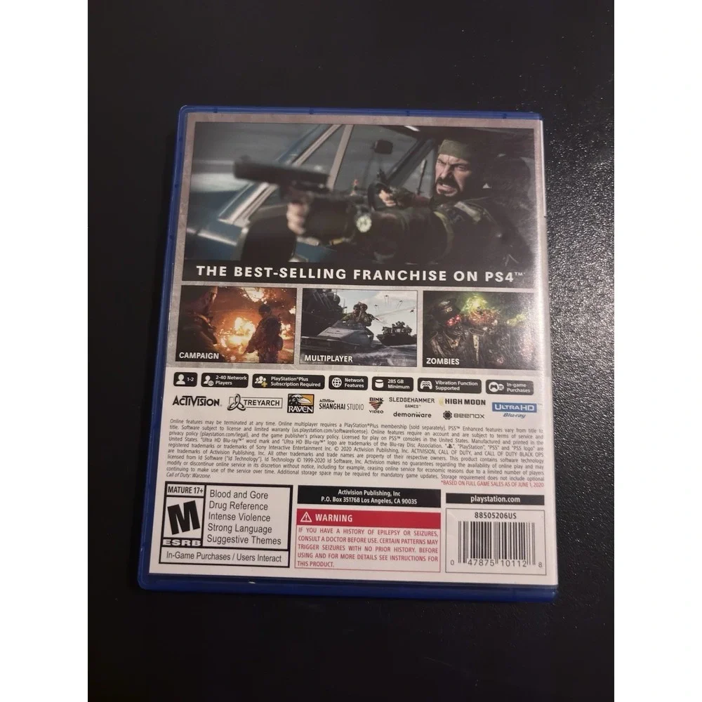 Call of‎ Duty: Black Ops Cold War Sony PlayStation 5 Game